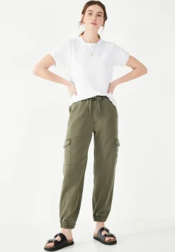 Washed Cargo Trousers