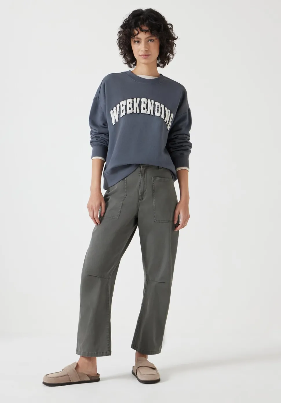 Weekending Graphic Sweatshirt