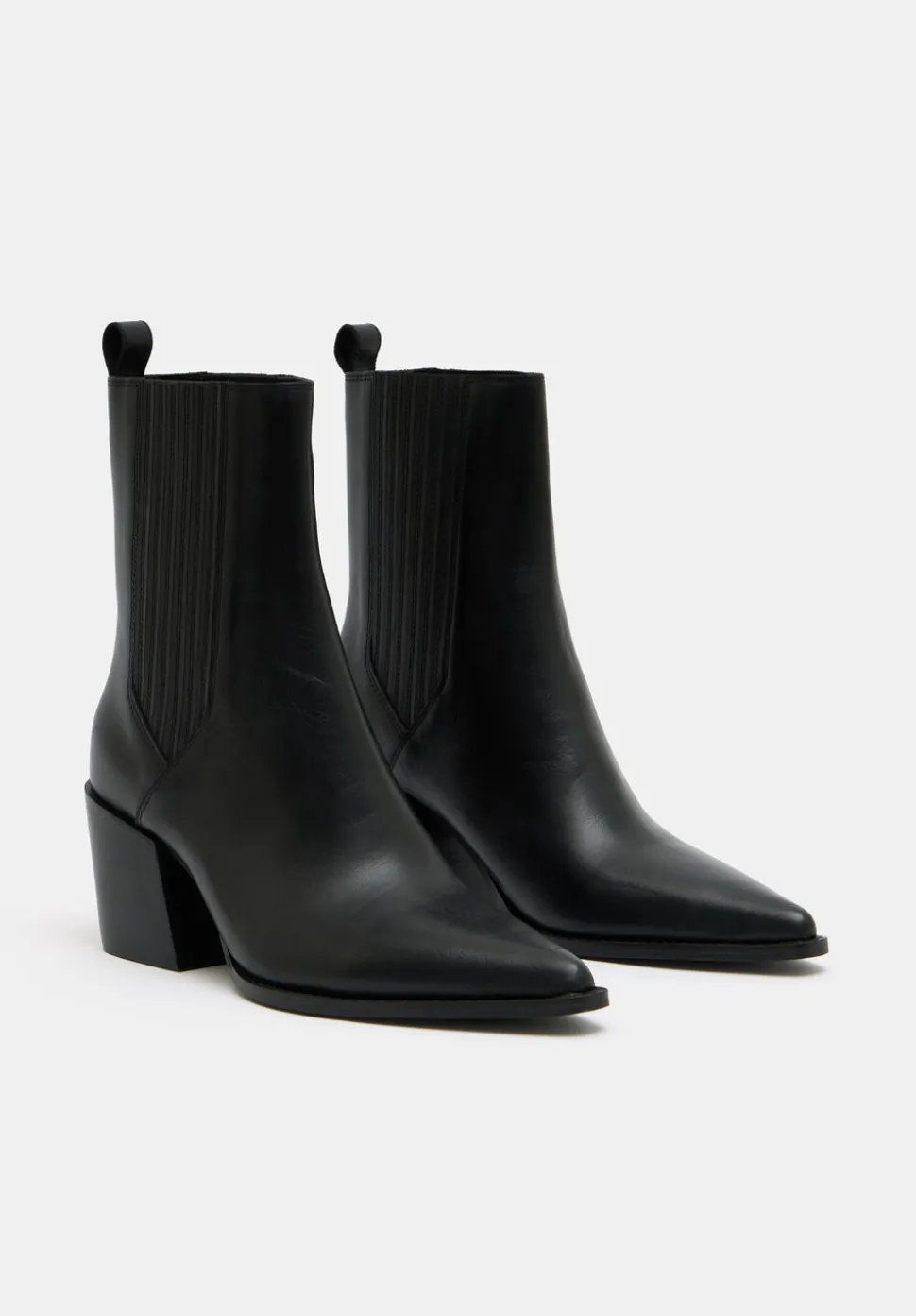Western Leather Chelsea Boots