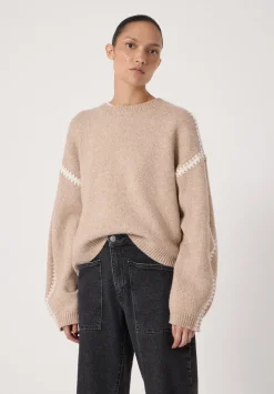 Whitney Whipstitch Knitted Jumper