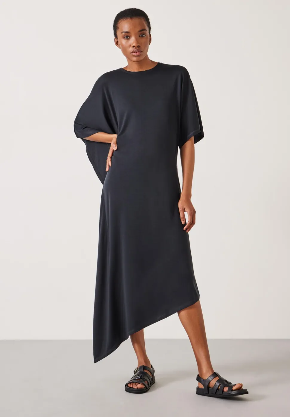 Willow Asymmetric Maxi Dress