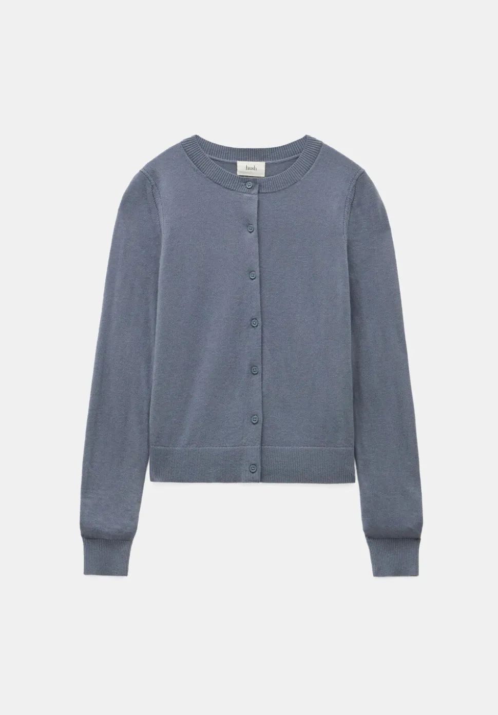 Wool Blend Slim Knitted Cardigan