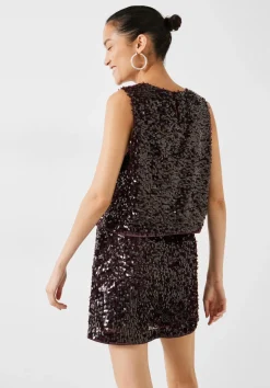 Zarina Sequin Top