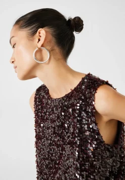 Zarina Sequin Top